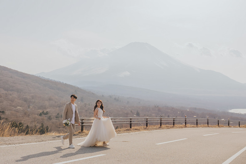 Pre-wedding自助婚紗 富士山婚紗攝影 旅拍蜜月婚紗 