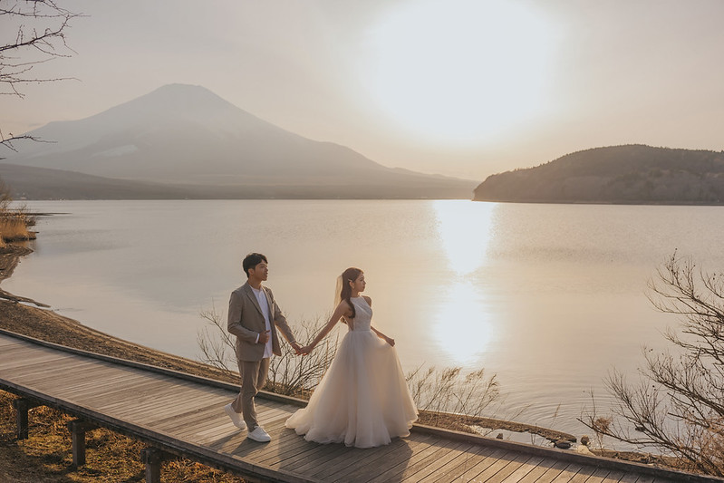 Pre-wedding自助婚紗 富士山婚紗攝影 旅拍蜜月婚紗 