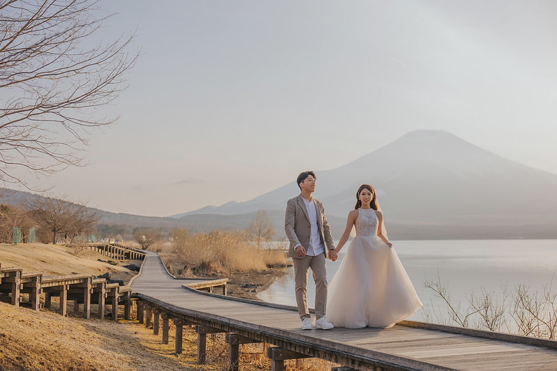 Pre-wedding自助婚紗 富士山婚紗攝影 旅拍蜜月婚紗 