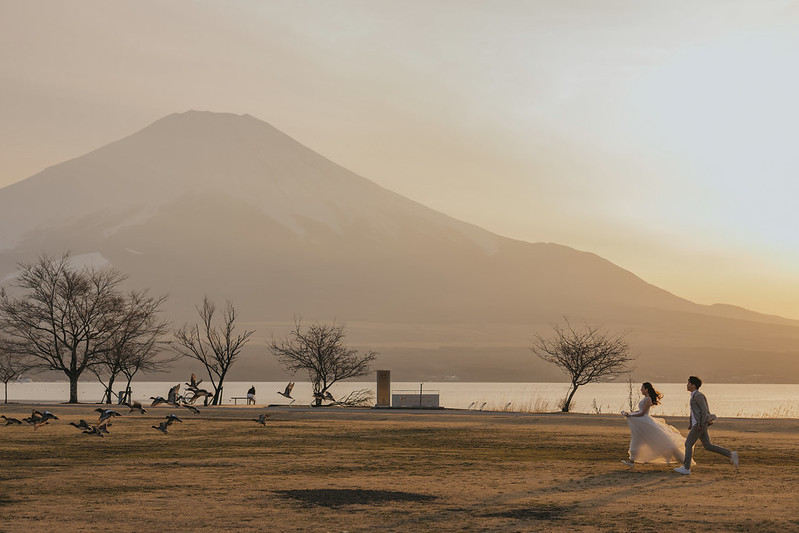 Pre-wedding自助婚紗 富士山婚紗攝影 旅拍蜜月婚紗 