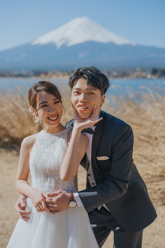 Pre-wedding自助婚紗 富士山婚紗攝影 旅拍蜜月婚紗 