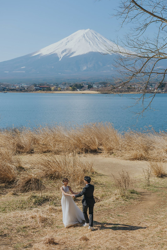 Pre-wedding自助婚紗 富士山婚紗攝影 旅拍蜜月婚紗 