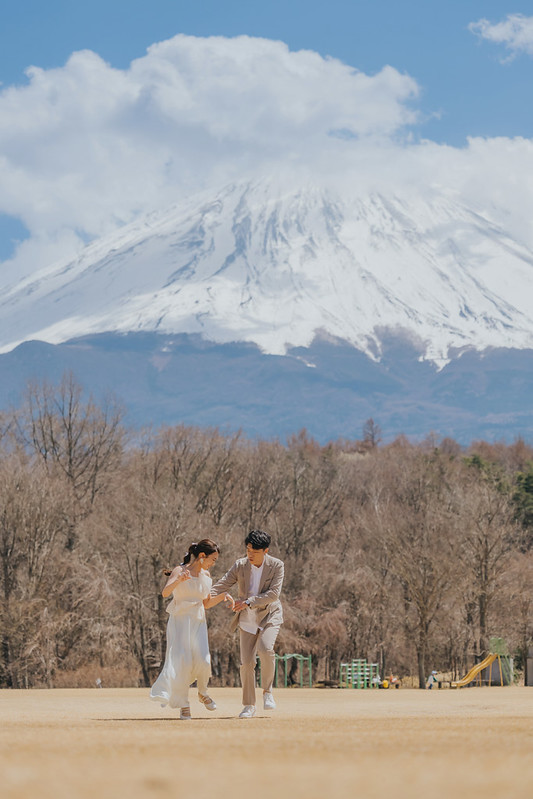 Pre-wedding自助婚紗 富士山婚紗攝影 旅拍蜜月婚紗 