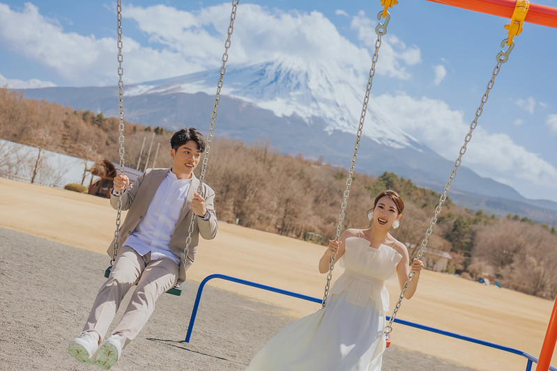 Pre-wedding自助婚紗 富士山婚紗攝影 旅拍蜜月婚紗 