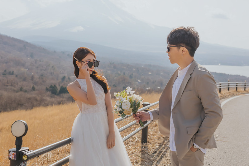 Pre-wedding自助婚紗 富士山婚紗攝影 旅拍蜜月婚紗 