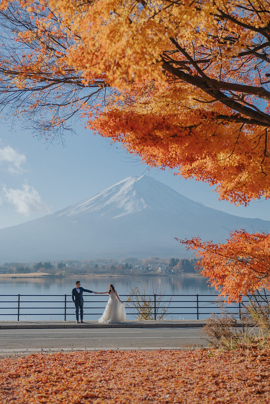 富士山婚紗攝影 旅拍蜜月婚紗 海外婚紗婚禮攝影推薦 海外婚紗攝影 