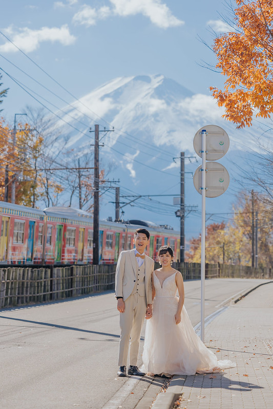 【富士山楓葉婚紗】日本拍婚紗 富士山景點 河口湖楓葉婚紗 富士山婚紗攝影 旅拍蜜月婚紗 海外婚紗婚禮攝影推薦 海外婚紗攝影