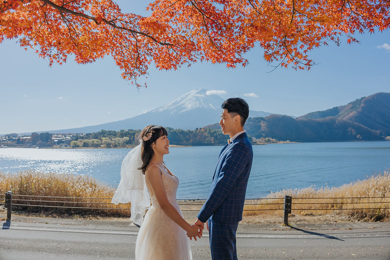 【富士山楓葉婚紗】日本拍婚紗 富士山景點 河口湖楓葉婚紗 富士山婚紗攝影 旅拍蜜月婚紗 海外婚紗婚禮攝影推薦 海外婚紗攝影