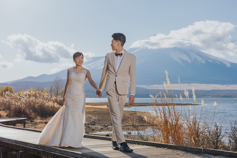 【富士山楓葉婚紗】日本拍婚紗 富士山景點 河口湖楓葉婚紗 富士山婚紗攝影 旅拍蜜月婚紗 海外婚紗婚禮攝影推薦 海外婚紗攝影