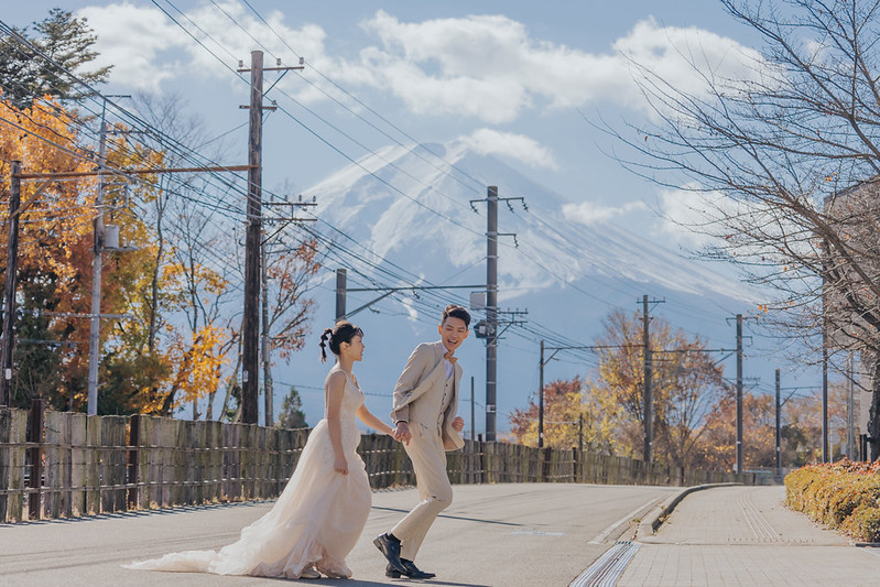【富士山楓葉婚紗】日本拍婚紗 富士山景點 河口湖楓葉婚紗 富士山婚紗攝影 旅拍蜜月婚紗 海外婚紗婚禮攝影推薦 海外婚紗攝影