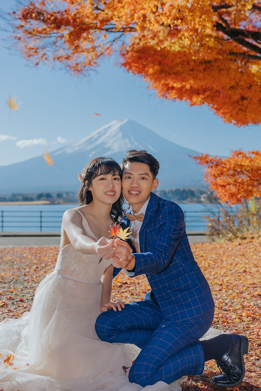【富士山楓葉婚紗】日本拍婚紗 富士山景點 河口湖楓葉婚紗 富士山婚紗攝影 旅拍蜜月婚紗 海外婚紗婚禮攝影推薦 海外婚紗攝影
