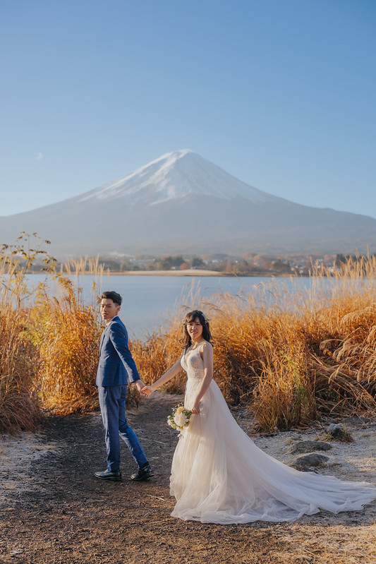 【富士山楓葉婚紗】日本拍婚紗 富士山景點 河口湖楓葉婚紗 富士山婚紗攝影 旅拍蜜月婚紗 海外婚紗婚禮攝影推薦 海外婚紗攝影