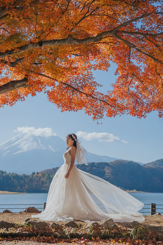 【富士山楓葉婚紗】日本拍婚紗 富士山景點 河口湖楓葉婚紗 富士山婚紗攝影 旅拍蜜月婚紗 海外婚紗婚禮攝影推薦 海外婚紗攝影